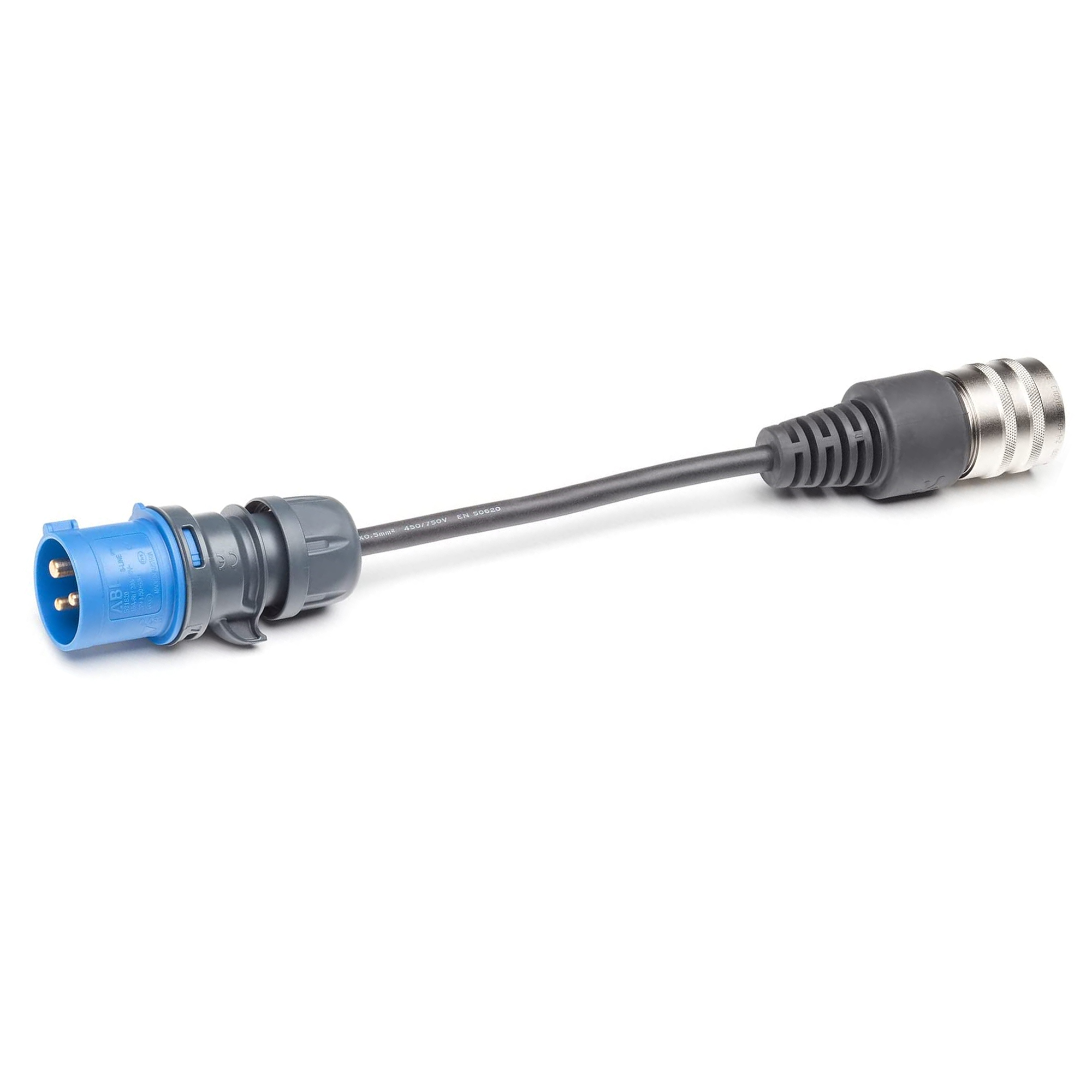 Adaptor JUICE CONECTOR CEE16, monofazat (albastru) JUICE-TECH JTEA-JCB1