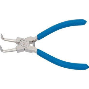 Pince à circlips - coudée - pour circlips intérieurs - 150 mm