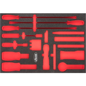 garniture en mousse souple à 2 composants - vide - pour V6818
