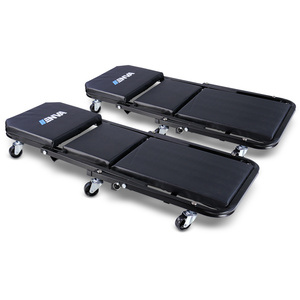 2x Planche à roulettes de montage - tabouret d'atelier - 2 en 1