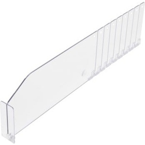 Séparateur en plexiglas - 285/480 x 120 mm