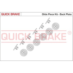 Coulisseau, plateau de frein