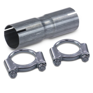 Raccord de tube Ø45 mm + 2x colliers à étrier Ø48 mm