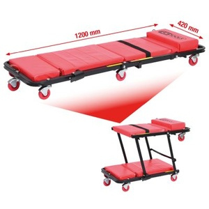 Drivable stretcher and folding seat, 1200x420mm