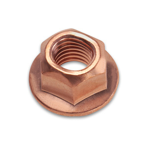 Écrou M10 x 1,5 (Cu) collerette DIN 267