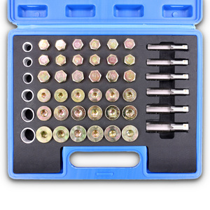 Kit de réparation pour filetage de vidange d'huile - 114 pcs.