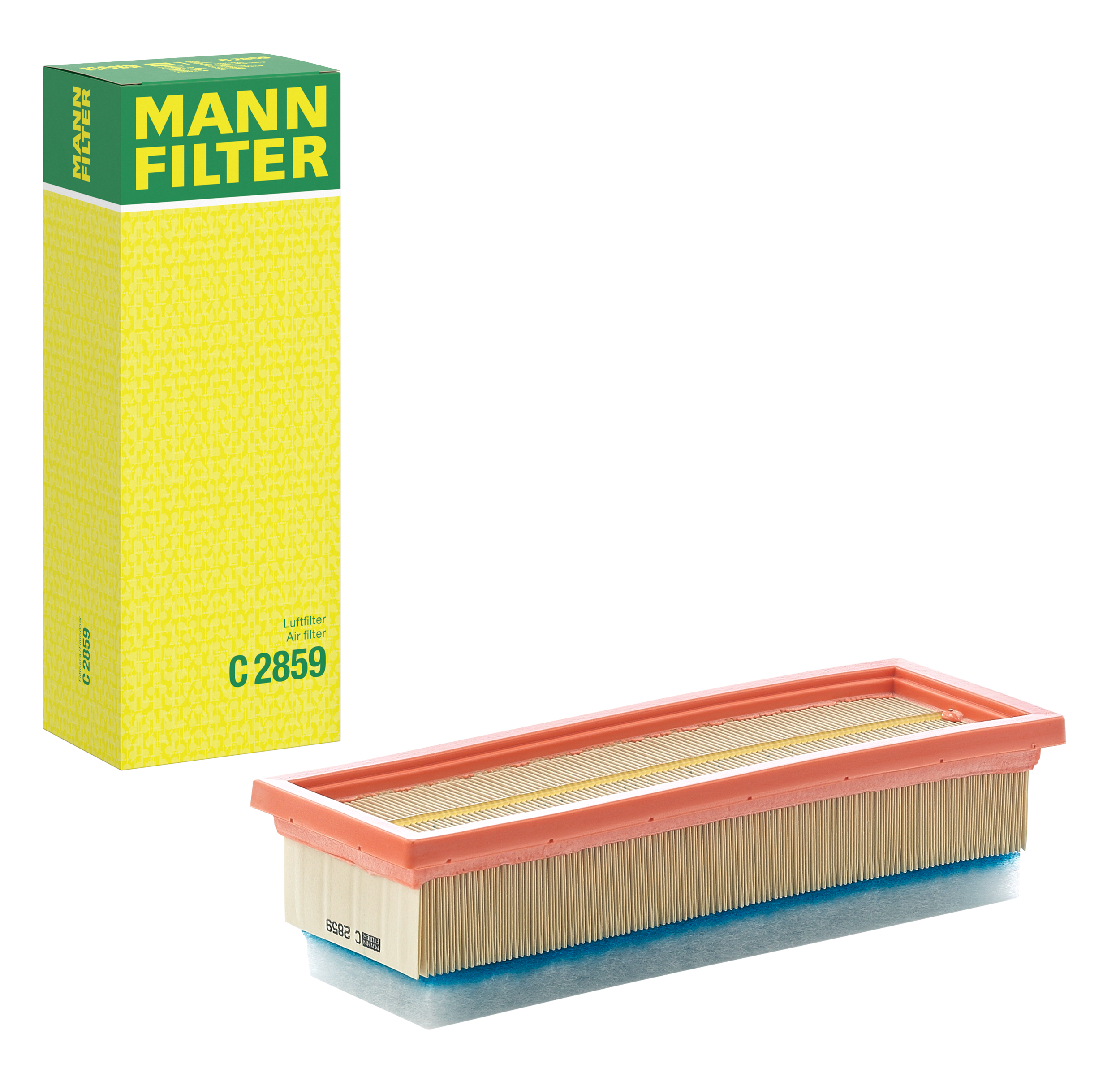 Filtro Aria MANN-FILTER C 2281 – Ricambio Auto, Installazione Facile