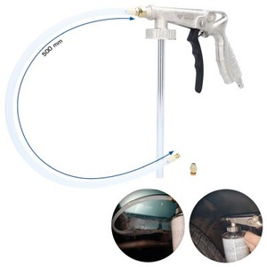 Pneumatic underbody protection gun