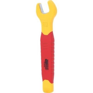 Insulated open-ended spanner, 12 mm