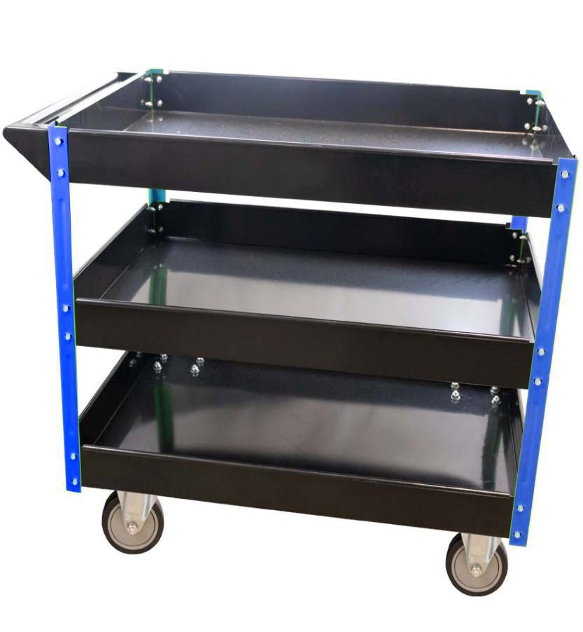 CARUCIOR MOBIL PENTRU SCULE CU 3 TAVI GARAGEMEISTER GM51576