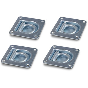 4x auge d'arrimage simple 105 x 105 mm