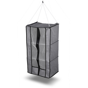 Etagère suspendue de camping avec 3 étagères - 40 x 74 cm
