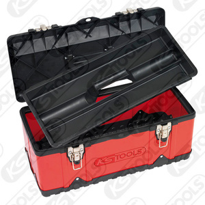 Plastic sheet steel toolboxes 582x298x255mm