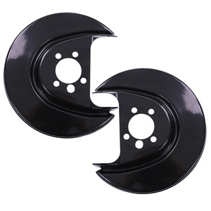 2x Tôle de protection pour disque de frein Arrière