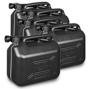 5x bidons d'essence 10L en plastique homologués UN