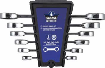 SET 6 CHEI INELARE CU CLICHET GARAGEMEISTER GM53021