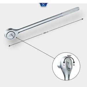 3/4" Reversible ratchet, 24 teeth