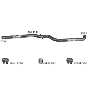 Tuyau d'échappement