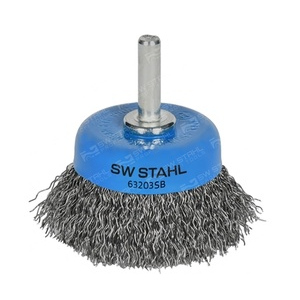 Brosse boisseau, ondulée, ø 50 mm, 6 mm