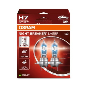 Ampoule H7 NIGHTBREAKER LASER- DuoBox