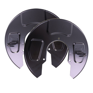 2x Tôle de protection pour disque de frein Arrière
