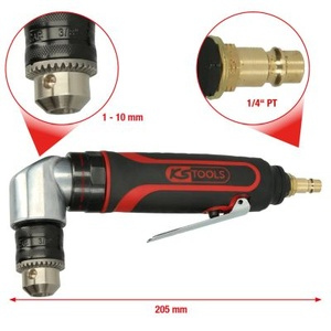 Pneumatic angle drill 10 mm