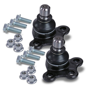 2x articulation de support/de guidage essieu avant en bas