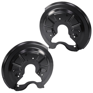 2x Tôle de protection pour disque de frein Arrière