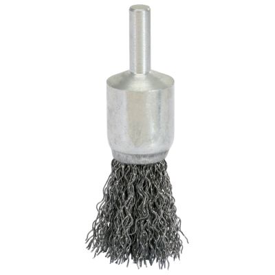 KS TOOLS 340.0016 - Steel wire brush 0,3mm, Ø 19mm