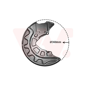 Déflecteur, disque de frein