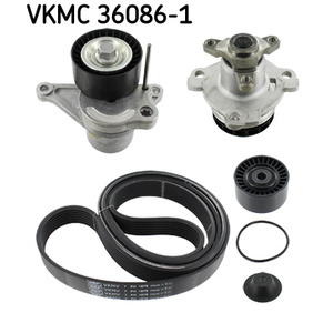 Pompe à eau+Jeu de courroie trapézoïdale à nervures