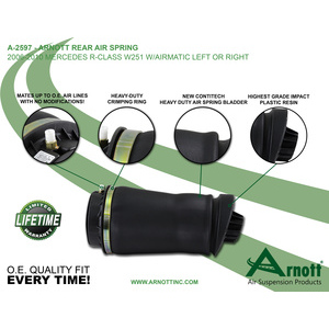 Soufflet de suspension pneumatique essieu arrière droit gauche