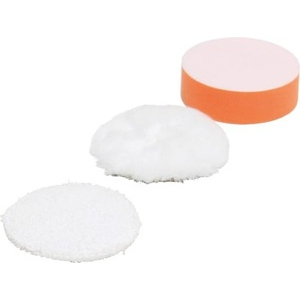 Bonnets de polissage - Ø 80 mm - 3 pièces - pour art. 9259