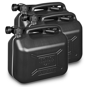3x bidons d'essence 10L en plastique homologués UN