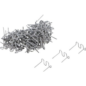 Jeu d'agrafes de réparation - forme ondulée - 0,8 mm - 100 pcs.