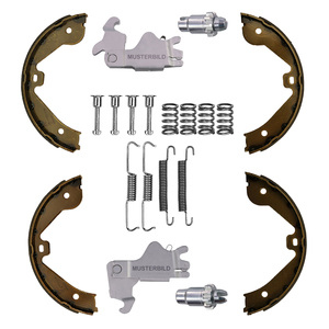 Mâchoires de frein de stationnement avec accessoires + serrure d'écartement