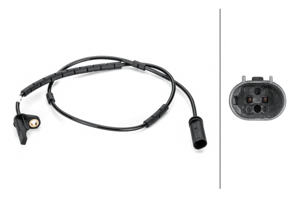 HELLA 6PU 012 806-431 - Capteur, vitesse de roue