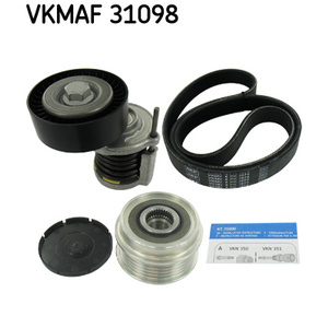 Jeu de courroies trapézoïdales à nervures