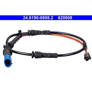 Contact d'avertissement, usure des plaquettes de frein