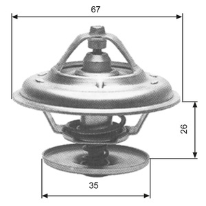 Thermostat, liquide de refroidissement