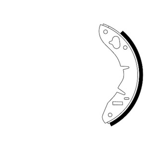 Jeu de mâchoires de frein