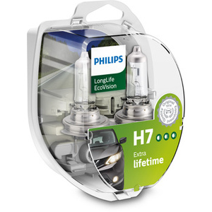 Lampe pour phare automobile H7 LongLife EcoVision