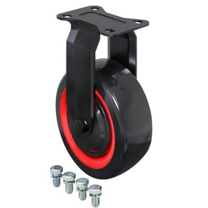 Roulette fixe pour servante d'atelier - Series M, L, XL, XD