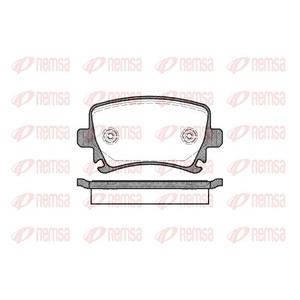 Kit de plaquettes de frein, frein à disque