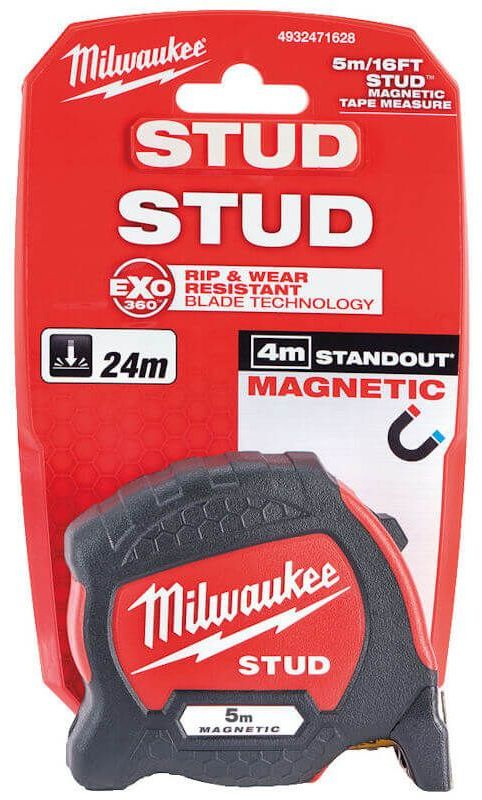 Banda metru magnetic 5m/33mm MILWAUKEE MW4932471626