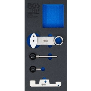 Garniture pour servante d'atelier 1/3 Jeu d'outils de réglage du moteur pour Porsche