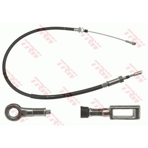 Tirette à câble, frein de stationnement