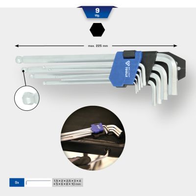 Set surubelnite unghiulare KSTOOLS KSBT045019