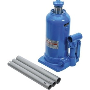 Cric hydraulique pour bouteilles - avec double piston - 5 t