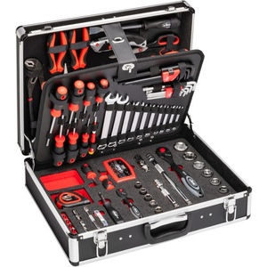 Coffret à outils - universel - bricolage - 1/4", 1/2" - 143 pcs.
